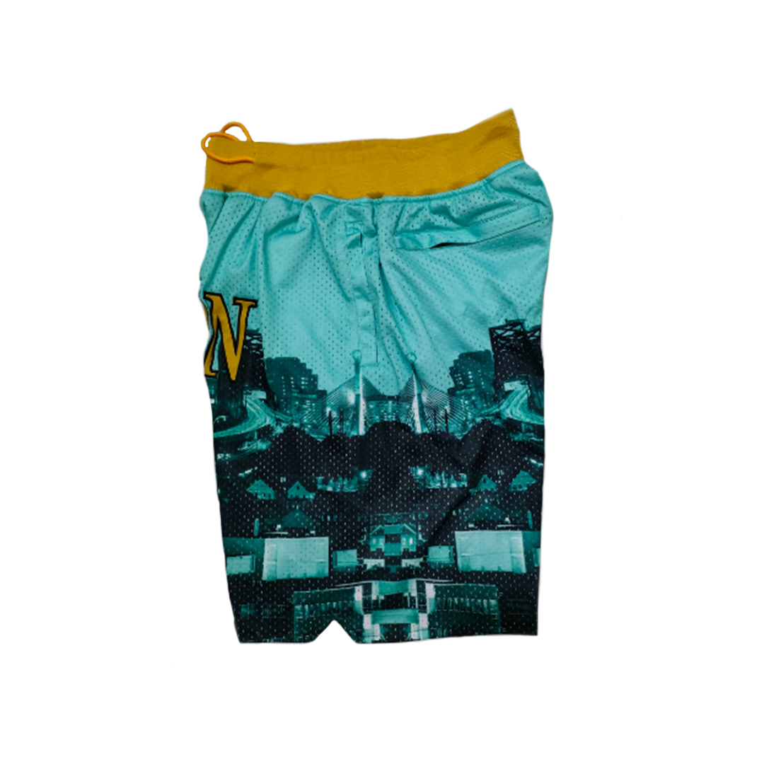 Celtics Skyline Shorts