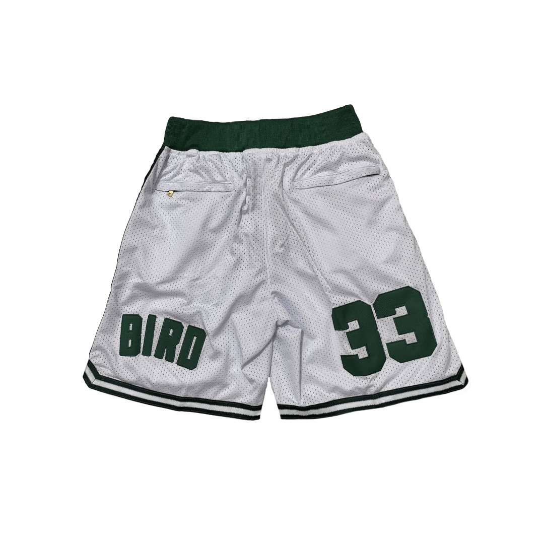 Celtics Vintage Shorts - Bird/White