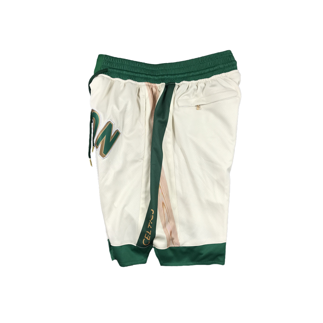 Celtics Vintage Shorts - Boston Tan/Green