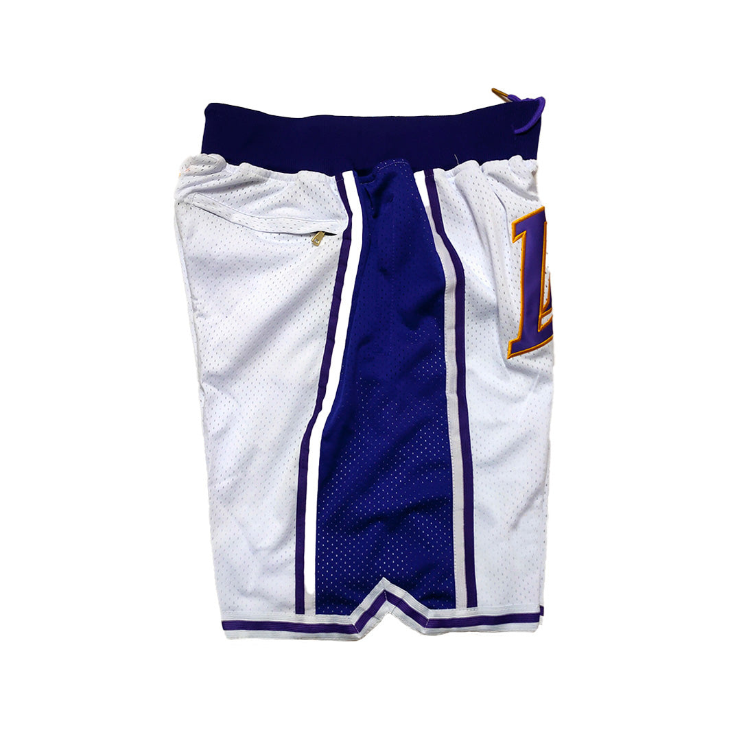 Lakers Vintage Shorts - White