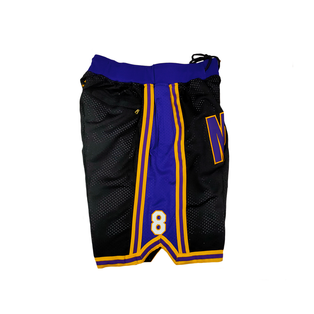 Mamba Vintage Shorts - Black/Purple