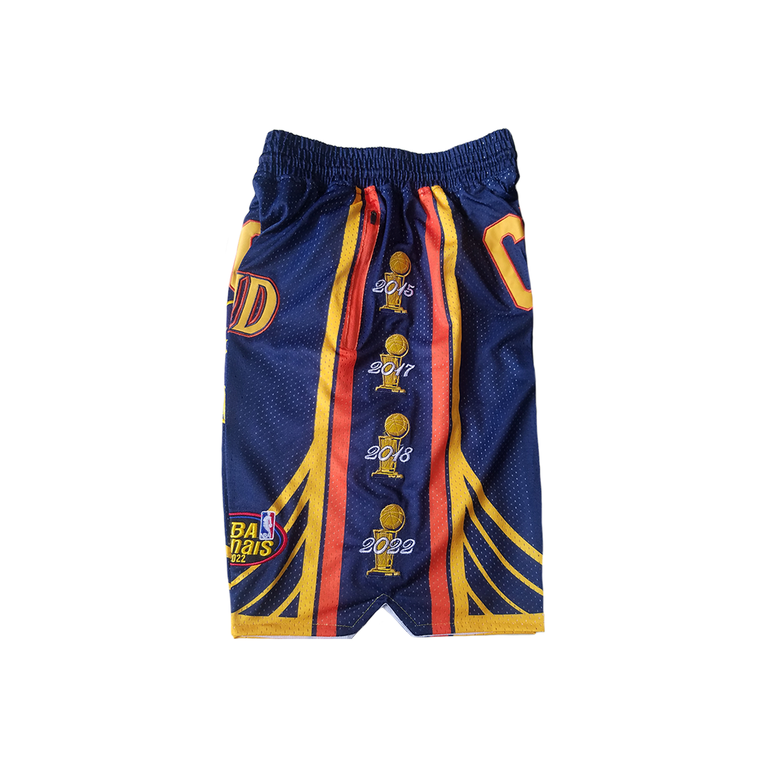 Steph Curry Oakland Vintage Shorts - Blue
