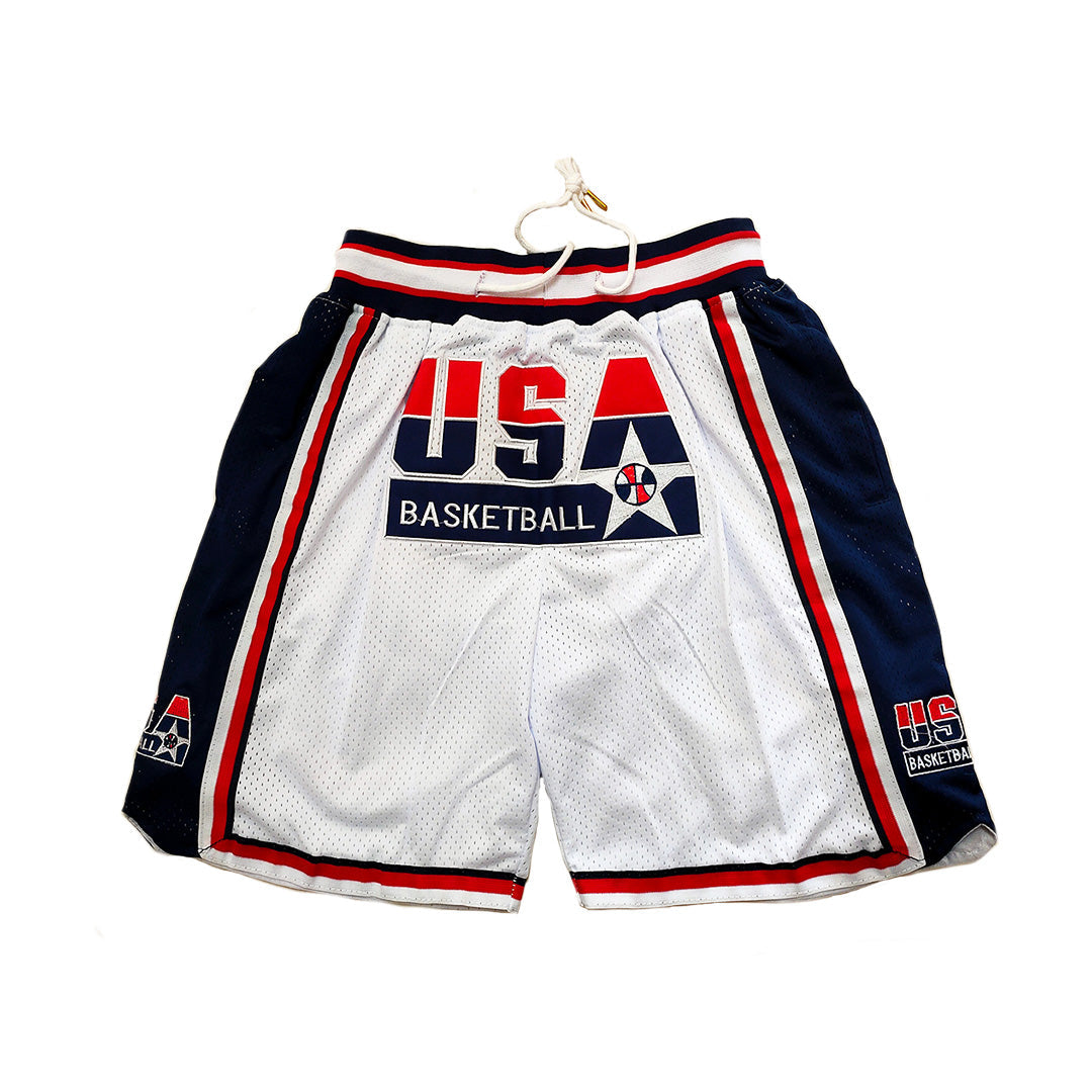 Team USA Vintage Shorts - White