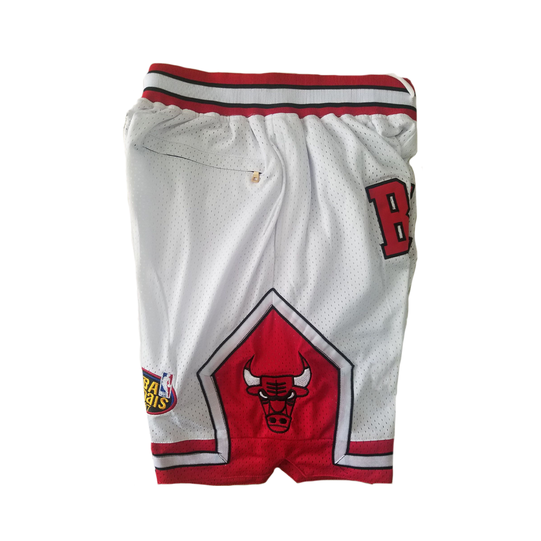 Bulls Vintage Shorts - White