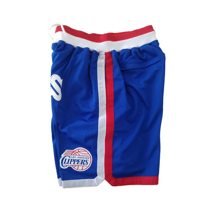 Clippers Script Vintage Shorts - Blue