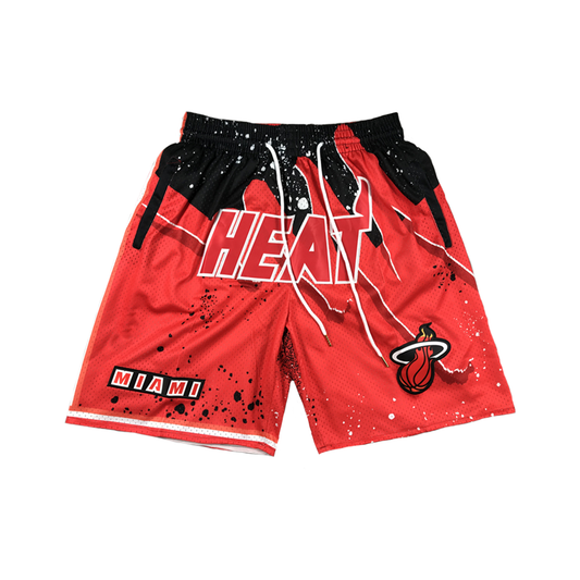 Heat Vintage Shorts - Paint Splatter