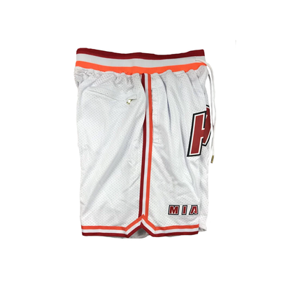 Heat Vintage Shorts - White/Red