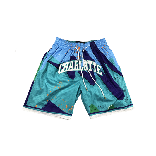 Hornets Vintage Shorts - Paint Splatter