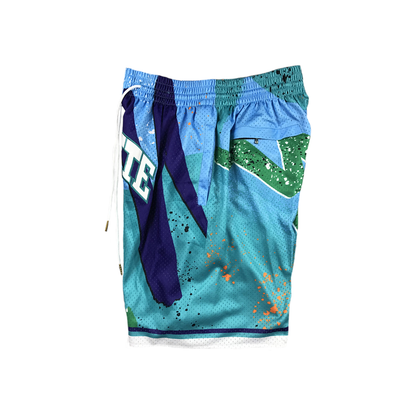 Hornets Vintage Shorts - Paint Splatter