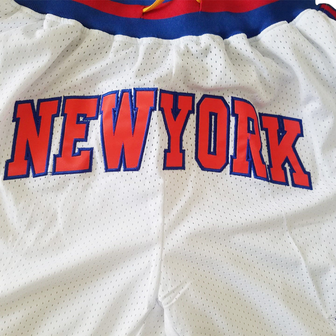 Knicks Vintage Shorts - White