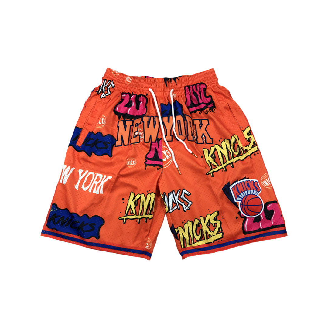 Knicks Vintage Shorts - All Over Print