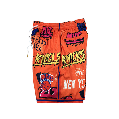 Knicks Vintage Shorts - All Over Print