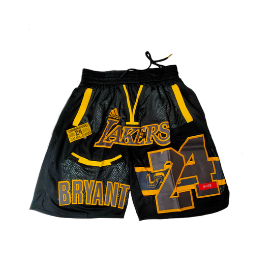 Kobe Patchwork Vintage Shorts