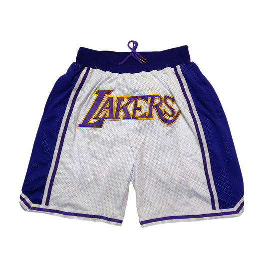 Lakers Vintage Shorts - White