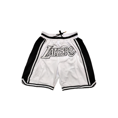 Lakers Vintage Shorts - Black/White