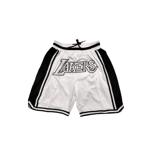 Lakers Vintage Shorts - Black/White