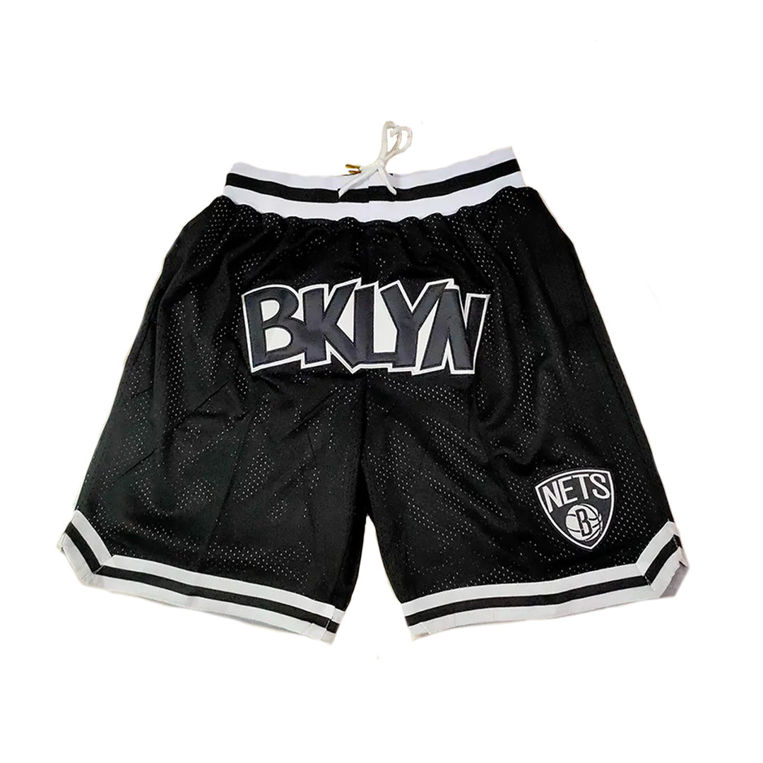Nets Vintage Shorts - Black