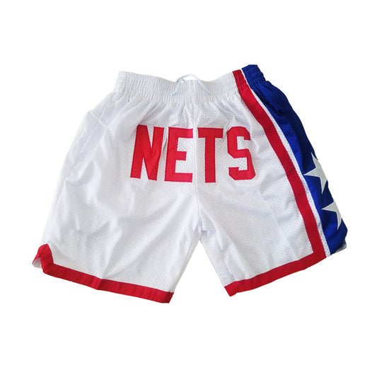 Nets Vintage Shorts - White