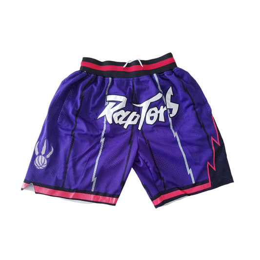 Raptors Vintage Shorts - Purple