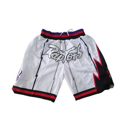 Raptors Vintage Shorts - White