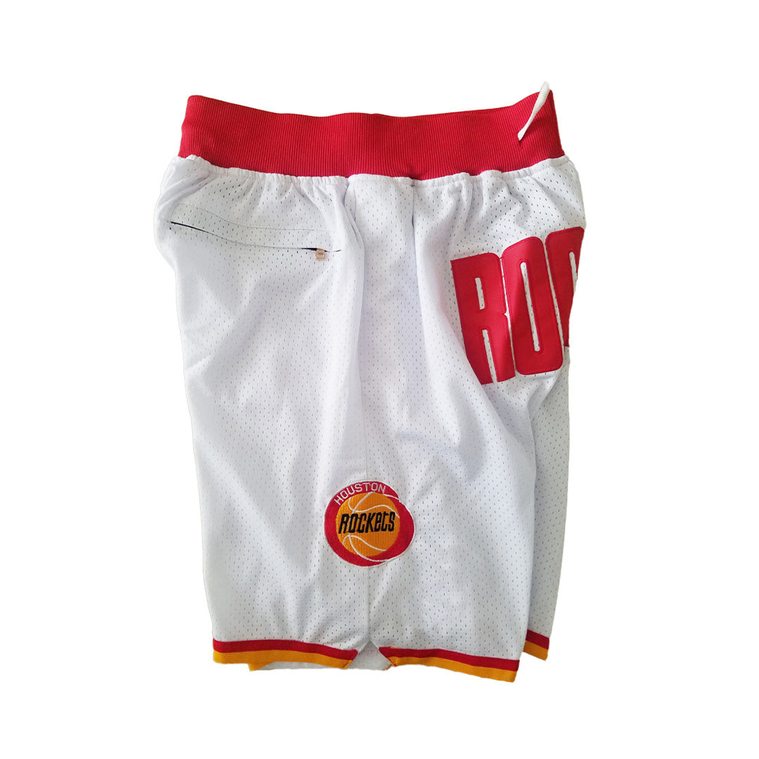 Rockets Vintage Shorts - White