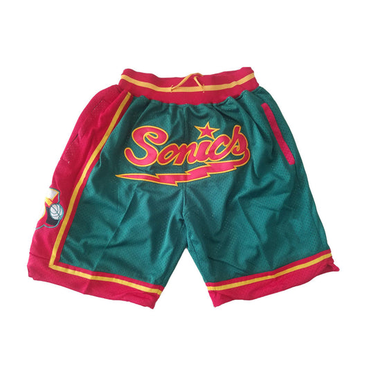 Supersonics Vintage Shorts - Green