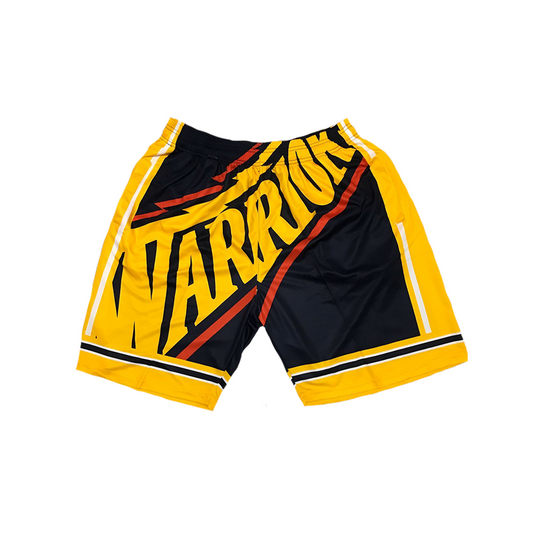Warriors Vintage Shorts - Big Logo
